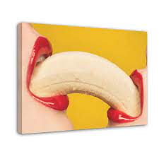 Banana Sex Bible Infinite Imagination Temperament and Interest Wall  Decoration Canvas Poster Bedroom Decor Office Room Decor Gift  16x24inch(40x60cm) Frame-Style : Amazon.ca: Home