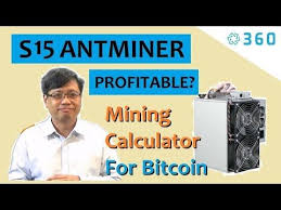 Is bitcoin mining worth it? 1 Profitable To Mine With S15 Bitcoin Miner Mining Calculator Bitcoin Bitcoin Mining Malaysia Youtube Bitcoin Love Photos Bitcoin Miner