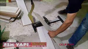 pratik laminat parke kesme makasi giyotini makinesi nasil kullanilir youtube