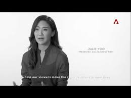 The asian reporter is located at: Julie Yoo Presenter Asia Business First On Channel Newsasia Youtube