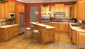 Cliqstudios.com's maple caramel dayton kitchen cabinets give this kitchen warmth and function. Caramel Glaze Ready To Assemble Kitchen Cabinets