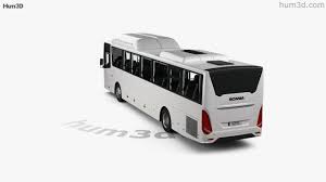 360 View Of Scania Interlink Bus With Hq Interior 2015 3d Model Hum3d Store 3d Model Bus Trucks