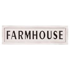 This plank is a great option for your farmhouse décor; 11 X 38 Rustic Farmhouse Tin Enamel Wall Sign Off White Black Patton Wall Decor Target