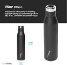 Amazon.com: EcoVessel ASPEN Stainless Steel Water Bottle with ...