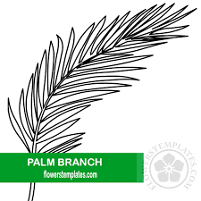 Polish your personal project or design with these palm branch transparent png images, make it even more personalized and more attractive. Palm Branch Coloring Page Flowers Templates