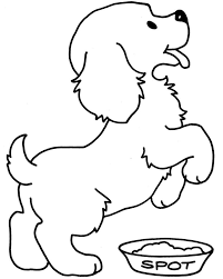 Dibujos Para Colorear De Perros Cachorros