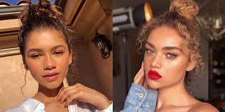 A bun is a type of hairstyle in which the hair is pulled back from the face, twisted or plaited, and wrapped in a circular coil around itself, typically on top or back of the head or just above the neck. How To Do A Messy Bun For 2021 Easy Bun Hairstyle Tutorials