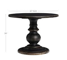 Dawson Large Pedestal Table Pedestal Table Pedestal Side Table Round Foyer Table