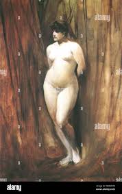 Français : Nu Polski: Akt . 1886. Franciszek Zmurko - Akt Stock Photo -  Alamy