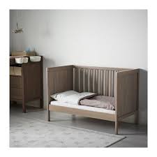 Sundvik Cuna Marron Grisaceo 60x120 Cm Ikea Ikea Sundvik Furniture Crib Toddler Bed