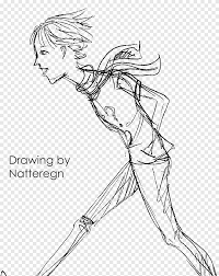 Then you add simple geometric shapes, alphabet letters, and numbers to it to get an adorable duck. Line Art Figure Drawing Cartoon Sketch Thin Boy Angle White Png Pngegg