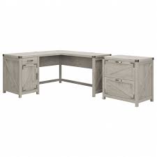 Check spelling or type a new query. Kathy Ireland Home By Bush Furniture Cottage Grove 60 W L Shaped Desk With 2 Drawer Lateral File Cabinet Cottage White Standard Delivery On Office Depot And Officemax Accuweather Shop
