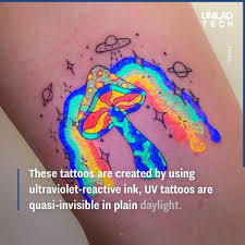 However there are some uv active inks. Unilad Tech Smart Ultraviolet Tattoos Facebook