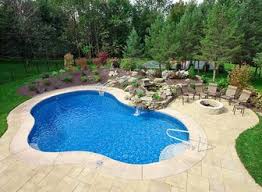 Check out doheny's selection of inground pools can need frequent cleaning, but nothing makes the task easier than a robotic pool cleaner. Small Inground Pools Prices And Designs In Ground Swimming Pools Fox Has The Finest Engineered Swimming P Small Inground Pool Pool Landscaping Pool Patio