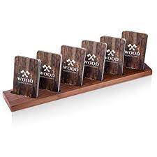 Pretty elegant stylish rose gold pattern desk business card holder. Buy Maxgear Wood Business Card Holder Desk Multiple Business Card Display Holders Professional Business Card Stand Vertical Business Cards Holder Display For Desktop Business Cards Holder Walnut Online In Turkey B07pps2tsr