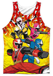 The star traveled to earth and found the world's greatest ninja dane romero. Power Rangers Ninja Steel Tank Top Go Go Sublimation Tanktop