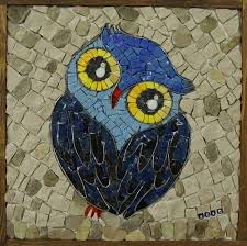 Gufetto Mozaic Sanati Owl Ve Tablolar