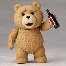 Pelicula Ted 10cm Ted Teddy Bear Figura Modelo Juguetes Wish Teddy Teddy Bear Ted