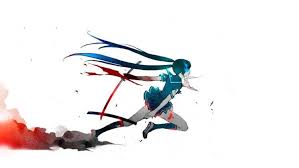 Feb 18, 2015 · a background color that goes with both black and white foreground text color. Anime Katana Simple Background White Background Blue Eyes Blue Hair Blood Wallpapers Hd Desktop And Mobile Backgrounds