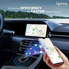 Lifelong 2-in-1 Wireless Car Play Adapter | Android Auto Wireless Adapter for car | Carplay Device for car | Supports 5.8GHz Wi-Fi & Bluetooth 5.4 | Auto Connect | USB-C/A | Fast
