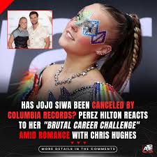 Reports are circulating that #JoJoSiwa has been dropped by music giant  Columbia Records amid her new romance with #ChrisHughes. Read more below  👇🔗