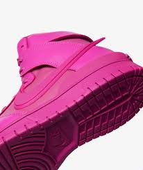 Priced at $100 usd, the dunk low in gray and pink is expected to hit nike's stores and select retailers later this summer. Buy Now Nike Dunk Hi Ambush Cu7544 600