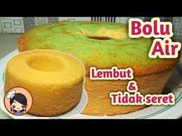 Ini dia resepnya hanya menggunakan takaran sendok. Resep Bolu Air Satu Telur Lembut Tidak Seret Youtube