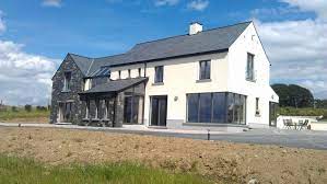 This Has A Few Things Corner Window Glazing Modern French Balcony Then More Traditional Gable R House Designs Ireland House Exterior House Plans Farmhouse