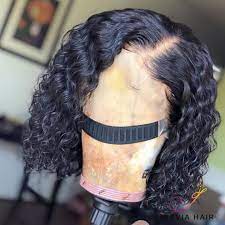 What website i can order virgin brazilian hair?what is the best website to order virgin hair?what pay deposit $10, get bigger discount than black friday. Free Shipping Jesvia Hair Middle Part Bob Wig With Pre Plucked Hairline Natural Curly Lace Frontal Wig Wig Websites Black Hair Wigs