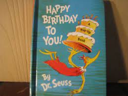 A Mini Pop Up Dr Seuss Book Happy Birthday To You By Etsy Dr Seuss Book Happy Birthday To You Seuss