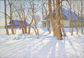 Егоров андрей афанансьевич 20 июня (2 июня) 1878 (деревня арукюле (аррокюла) близ ревеля) — 30 января 1954 (таллин) живописец, график. Hudozhnik Egorov Andrej Afanasevich 1878 1954 G Solnechnyj Svet Na Snegu Solnechnyj Svet Sneg Hudozhniki
