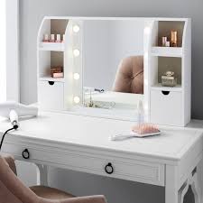 The ultimate resource for the coolest makeup organizers, cases, and bags. Marquee Makeup Organizer Mirror Pottery Barn Teen