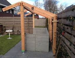 Kapschuur Selbst Baut Larche Douglas Douglas Gartenhaus Kapschuur Larche Selbst Pergola Plans Design Pergola Backyard