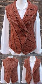 Buyukler Icin En Guzel 2020 Orgu Yelek Modelleri In 2020 Knit Vest Pattern Super Bulky Yarn Knitting Patterns Super Bulky Yarn