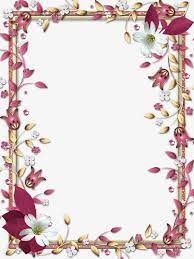 Millions Of Png Images Backgrounds And Vectors For Free Download Pngtree Flower Printable Flower Frame Paper Flower Art