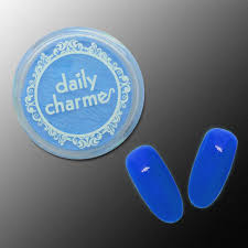 Double team + dynamicpunch blue manicures by asg5353. Glow In The Dark Pigment Neon Blue Daily Charme
