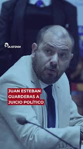 El juicio político de Juan Esteban Guarderas en Ecuador