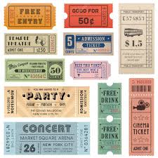Spielspaß für die ganze familie mit my memory®. Vektorgrafiken Ticket Vektorbilder Ticket Depositphotos