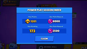 All new updated skins were added. First Ever Power Play Reward 10500 Star Points Power Play S1 E6 Brawl Stars Youtube