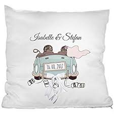 Personello Hochzeitskissen Personalisierbar Geldgeschenk Mit Geschenkschleife Hochzeit Kissen Geschenkschleife Hochzeitskissen