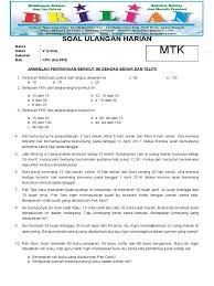 Soal kelas 4 matematika, kpk dan fpb. Soal Kpk Dan Fpb Kelas 5 Sd