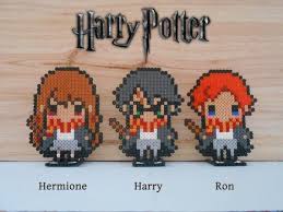 Harry Potter Characters Base Magnet Magnet Hama Beads Art Pixel Bead Beads Harry Potter Perler Beads Bead Art Hama Beads Design
