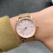 Value buy, lowest deal offer branded name at time galaxy store. Fossil The Commuter Three Hand Date Rosegold Tone Stainless Steel Watch Es4333 Women S Fashion Watches On Carousell