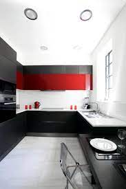 35 adorable black and red home interior for cozy and stunning home. Kitchen In Black White And Red Interior Design Ideas Ofdesign