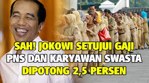 Como abrir a minha conta? Berlaku Mulai Januari 2021 Jokowi Gaji Pns Dan Karyawan Swasta Dipotong 2 5 Persen Youtube