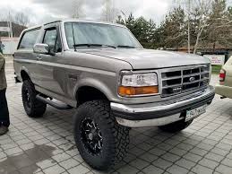 Image result for Silver 1991 Bronco