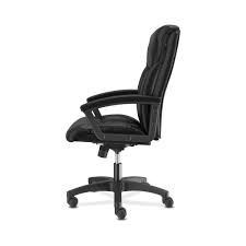 Your price for this item is $ 231.99. Hon Leather Executive Chair High Back Computer Chair For Office Desk Black Vl151