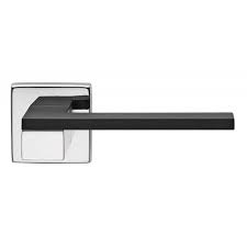 Esa Lever Handle On Square Rose By Dnd Martinelli Door Handles Door Handles Modern Square Plates