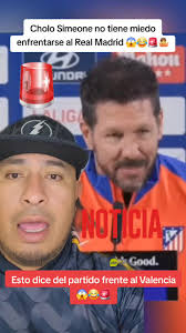 Cholo Simeone: Listos para enfrentar al Real Madrid