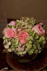 Hydrangea Centerpieces Centerpieces Event Design Antique Green Hydrangea Pink Flower Arrangements Pink Hydrangea Centerpieces Green Hydrangea Centerpieces